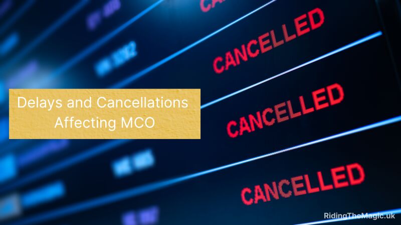 Delays and cancellations affecting MCO airport