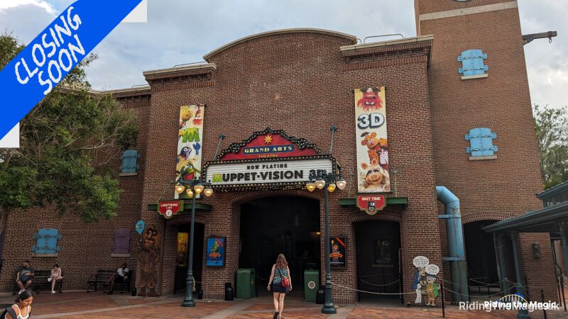 Muppet Vision 3D is closing soon at Disney's Hollywood Studios