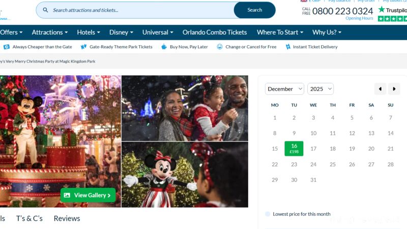 Disney's Very Merry Christmas Party at Magic Kingdom Park